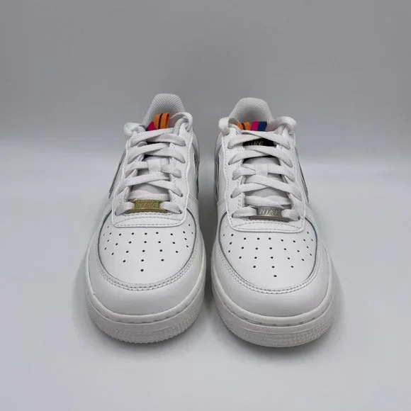 Nike Air Force 1 LV8 White Womens Shoes - Picture 3 of 8